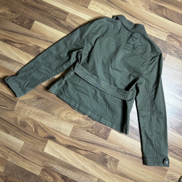 MCGUIRE Camo Green Military Style Button Down Jacket Size S - Picture 4 of 15